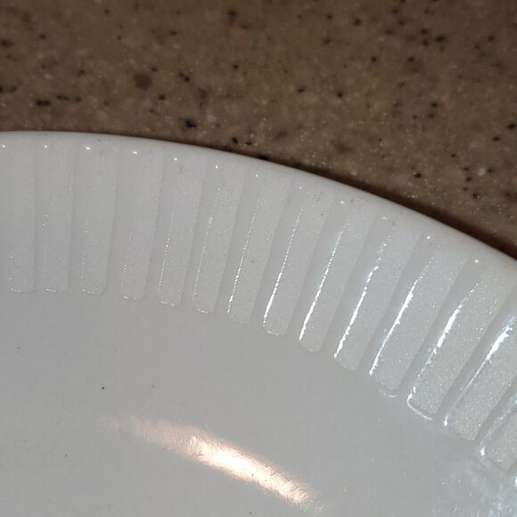 Sango Patio White Stoneware Dinner Plate - Picture 2 of 6